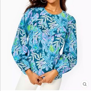 Lilly Pulitzer Bernadette Top in Tall Me About It